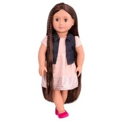 Our Generation Kaelyn with Style Book 18" Hair Play Doll