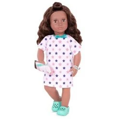 Our Generation 18" Doll with Hospital Gown & Storybook - Keisha -Our Generation Store unnamed file 1018