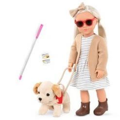 Our Generation 18" Doll with Plush Guide Dog - Marlow 12 Our Generation 18" Doll with Plush Guide Dog - Marlow -Our Generation Store unnamed file 1026
