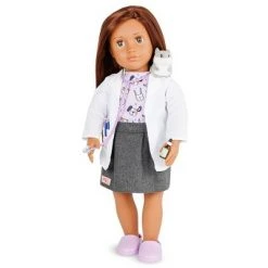 Our Generation Daya with Plush Hamster 18" Pet Care Vet Doll -Our Generation Store unnamed file 1043