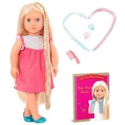 Our Generation 18" Hair Play Doll with Extendable Braids - Hayley -Our Generation Store unnamed file 1052