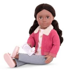 Our Generation 18" Posable Travel Doll with Storybook - Aryal -Our Generation Store unnamed file 1071