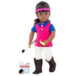Our Generation Rashida with Book & Outfit 18" Posable Horseback Riding Doll -Our Generation Store unnamed file 1083