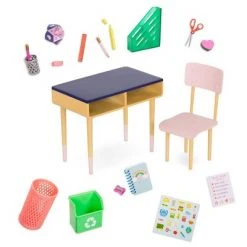 Our Generation Brilliant Bureau Home Desk Accessory Set for 18" Dolls -Our Generation Store unnamed file 11