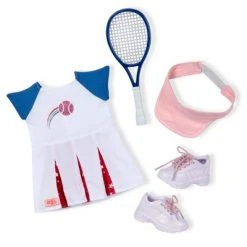 Our Generation Athletic Team Series 18" Tennis Player Doll - Imene -Our Generation Store unnamed file 1102