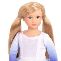 Our Generation Read & Play Set - 6" Ice Skating Mini Doll Katelyn with Storybook