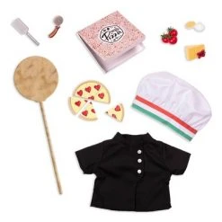 Our Generation Posable 18" Pizza Chef Doll with Storybook - Francesca -Our Generation Store unnamed file 1136