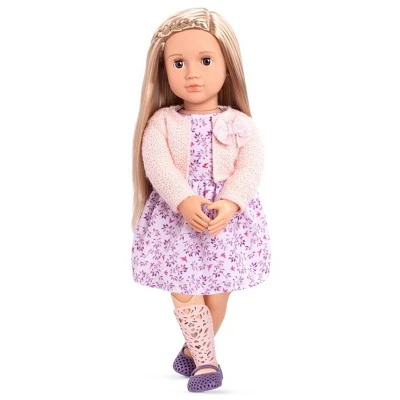 Our Generation 18" Doll with Prosthetic Leg - Kacy 4 Our Generation 18" Doll with Prosthetic Leg - Kacy - Image 2