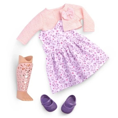 Our Generation 18" Doll with Prosthetic Leg - Kacy 5 Our Generation 18" Doll with Prosthetic Leg - Kacy - Image 3