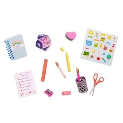 Our Generation Brilliant Bureau Home Desk Accessory Set for 18" Dolls -Our Generation Store unnamed file 12