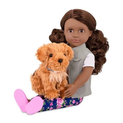 Our Generation Malia & Passenger Pets Bundle 18" Fashion Doll & Pet Travel Set 3 Our Generation Malia & Passenger Pets Bundle 18" Fashion Doll & Pet Travel Set