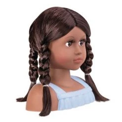 Our Generation Nessa with Accessories Styling Head Doll Brown Hair -Our Generation Store unnamed file 1321