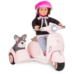 Our Generation Ride Along Scooter Vehicle Accessory Set for 18" Dolls -Our Generation Store unnamed file 168