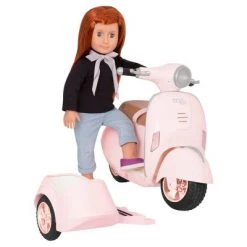 Our Generation Ride Along Scooter Vehicle Accessory Set for 18" Dolls -Our Generation Store unnamed file 169