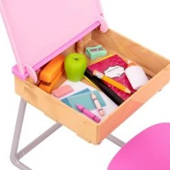 Our Generation Flying Colors School Desk & Supplies Accessory Set for 18" Dolls -Our Generation Store unnamed file 173