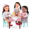 Our Generation Dining Table & Chairs Furniture Set with Play Food for 18" Dolls - Pizza With You -Our Generation Store unnamed file 233