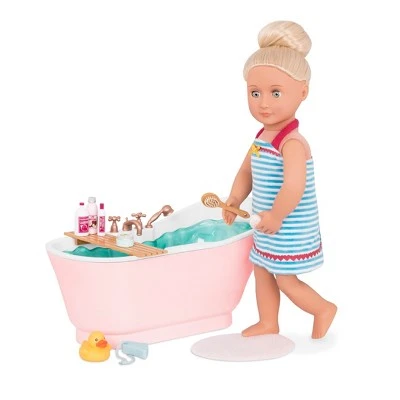 Our Generation Bath & Bubbles Bathtub Accessory Set for 18" Dolls 3 Our Generation Bath & Bubbles Bathtub Accessory Set for 18" Dolls