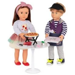 Our Generation Play Food Pizza Set for 18" Dolls - Yummy Pizzeria -Our Generation Store unnamed file 293