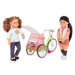 Our Generation Delivery Bike with Play Food for 18" Dolls -Our Generation Store unnamed file 302