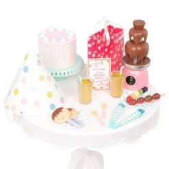 Our Generation Party Time Birthday Sweets Table Accessory Set for 18" Dolls 9 Our Generation Party Time Birthday Sweets Table Accessory Set for 18" Dolls -Our Generation Store unnamed file 333