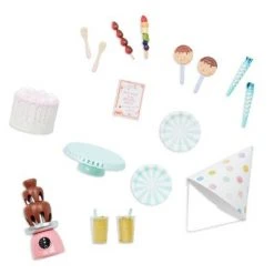 Our Generation Party Time Birthday Sweets Table Accessory Set for 18" Dolls 11 Our Generation Party Time Birthday Sweets Table Accessory Set for 18" Dolls -Our Generation Store unnamed file 335