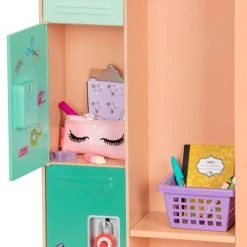 Our Generation Classroom Cool School Locker Accessory Set for 18" Dolls -Our Generation Store unnamed file 34