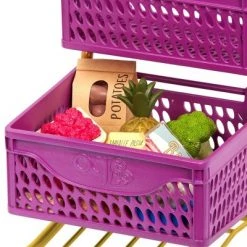 Our Generation At the Market Shopping Cart Purple & Yellow Accessory Set for 18" Dolls -Our Generation Store unnamed file 347