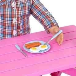 Our Generation Campfire Cookout Play Food & Light-Up Lantern Accessory Set for 18" Dolls -Our Generation Store unnamed file 397