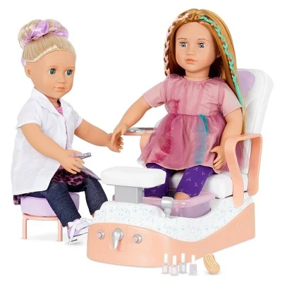 Our Generation Yay, Spa Day! Salon Chair Accessory Set for 18" Dolls 3 Our Generation Yay, Spa Day! Salon Chair Accessory Set for 18" Dolls