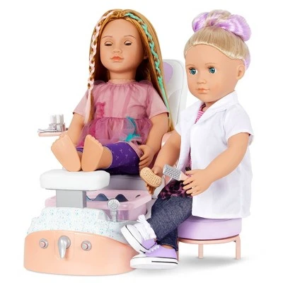 Our Generation Yay, Spa Day! Salon Chair Accessory Set for 18" Dolls 4 Our Generation Yay, Spa Day! Salon Chair Accessory Set for 18" Dolls - Image 2