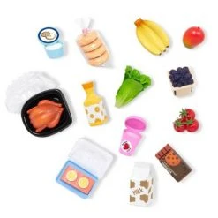 Our Generation Grocery Day Shopping Cart Pink & Yellow Accessory Set for 18" Dolls -Our Generation Store unnamed file 413