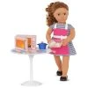 Our Generation In the Kitchen Microwave Accessory Set for 18" Dolls