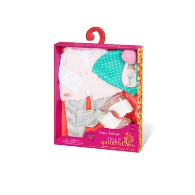 Our Generation Regular Winter Outfit for 18" Dolls - Fuzzy Feelings 4 Our Generation Regular Winter Outfit for 18" Dolls - Fuzzy Feelings - Image 2