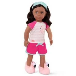 Our Generation Sleepover Pajama Outfit for 18" Dolls - Flamingo Dreaming