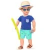 Our Generation 18" Boy Doll Swimsuit Outfit with Pool Noodle - By the Beach -Our Generation Store unnamed file 564