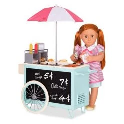 Our Generation Hot Dog Cart Accessory with Play Food for 18" Dolls - Retro Collection 14 Our Generation Hot Dog Cart Accessory with Play Food for 18" Dolls - Retro Collection -Our Generation Store unnamed file 724