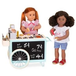 Our Generation Hot Dog Cart Accessory with Play Food for 18" Dolls - Retro Collection 16 Our Generation Hot Dog Cart Accessory with Play Food for 18" Dolls - Retro Collection -Our Generation Store unnamed file 726