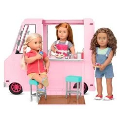 Our Generation Sweet Stop Ice Cream Truck - Pink