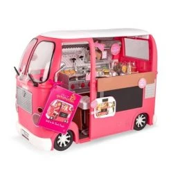 Our Generation Grill to Go Food Truck Playset with Electronics for 18" Dolls - Pink -Our Generation Store unnamed file 747