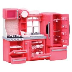 Our Generation Gourmet Kitchen Accessory Set - Pink -Our Generation Store unnamed file 751
