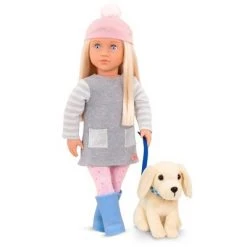 Our Generation 18" Doll & Pet Travel Set - Meagan & Passenger Pets Bundle -Our Generation Store unnamed file 794