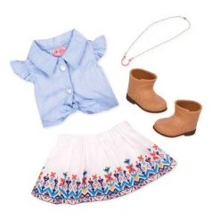 Our Generation 18" Posable Riding Doll Lily-Anna with Outfits, Horse, and Trailer Accessory 13 Our Generation 18" Posable Riding Doll Lily-Anna with Outfits, Horse, and Trailer Accessory -Our Generation Store unnamed file 805