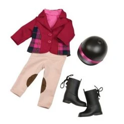 Our Generation 18" Posable Riding Doll Lily-Anna with Outfits, Horse, and Trailer Accessory 14 Our Generation 18" Posable Riding Doll Lily-Anna with Outfits, Horse, and Trailer Accessory -Our Generation Store unnamed file 806