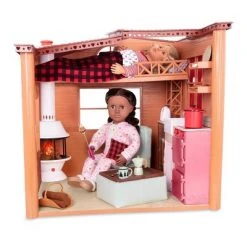 Our Generation Cozy Cabin Dollhouse Playset for 18" Dolls -Our Generation Store unnamed file 826