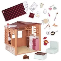 Our Generation Cozy Cabin Dollhouse Playset for 18" Dolls -Our Generation Store unnamed file 828