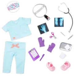 Our Generation 18" Doctor Doll with Scrubs Outfit - Tonia -Our Generation Store unnamed file 882