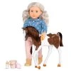 Our Generation 18" Equestrian Doll & Horse Set - Yanira with Foal -Our Generation Store unnamed file 908
