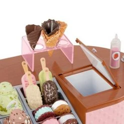 Our Generation Two Scoops Ice Cream Cart Accessory Set for 18" Dolls 9 Our Generation Two Scoops Ice Cream Cart Accessory Set for 18" Dolls -Our Generation Store unnamed file 91