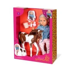 Our Generation 18" Equestrian Doll & Horse Set - Yanira with Foal -Our Generation Store unnamed file 911