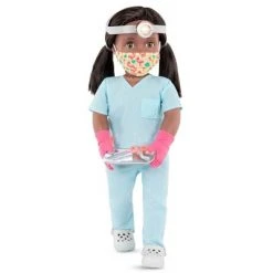 Our Generation 18" Doctor Doll with Scrubs Outfit - Cierra 9 Our Generation 18" Doctor Doll with Scrubs Outfit - Cierra -Our Generation Store unnamed file 920